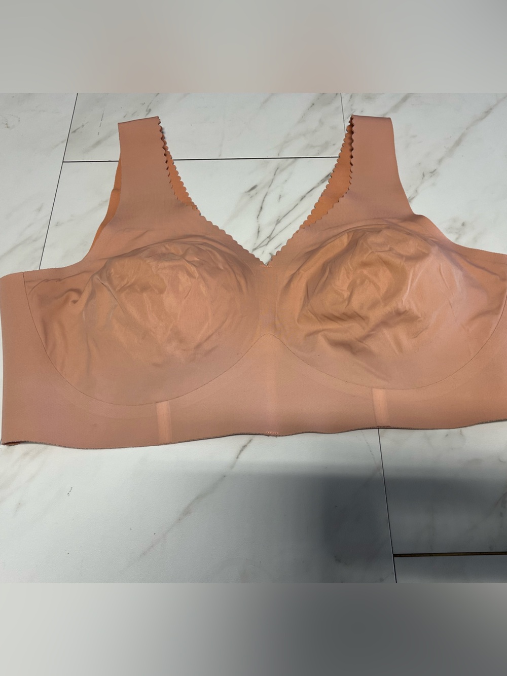Evelyn & Bobbie The Evelyn Ultra Lift smoothing wire free pink bra 2XL